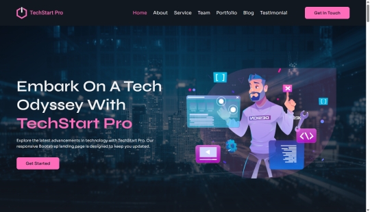 TechStart Pro screenshot